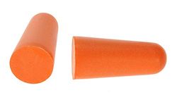 Portwest PU Foam Ear Plug (200 pairs) - Color: Orange