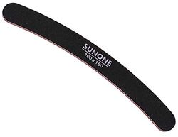 Sunone Fichier, Banane 100/180, 10PC 14821 Noir