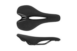 Massi Sport and Outdoor Raptor Bicycle Saddle, Black, S
