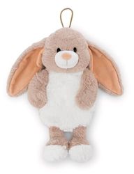 NICI-61934 Borsa dell'Acqua Calda a Forma di leprotto Fjella, Morbido Animale di Peluche, per Adulti e Bambini a Partire dai 10 Mesi, 300 ml, 35 cm, Colore Marrone, 61934