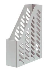 HAN Portariviste Classic – 10 pezzi, moderno raccoglitore per volantini, portariviste fino al formato A4/C4, qualità premium, 1601-11, grigio chiaro