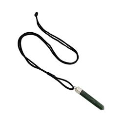 VIE Naturals Pencil Pendant, Green Aventurine, 25-30mm, One