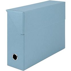 Rössler Papier Ribbed Denim Archive Box, 9.5 x 33.5 x 25.5 cm