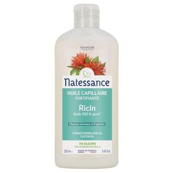 Natessance Olio per Capelli ricino per capelli/unghie 250 ml