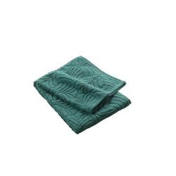 Douceur d'Intérieur Amazone Hand Towel, 50 x 90 cm, Emerald, 100% Cotton