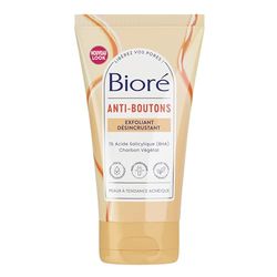 Bioré Exfoliant anti-imperfeições au charbon Le tube de 125 ml
