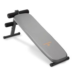 MARCY Apex Utility Bench Slant Board Sit Up Bench Crunch Board AB Bench para tonificación y Entrenamiento de Fuerza JD-1.2