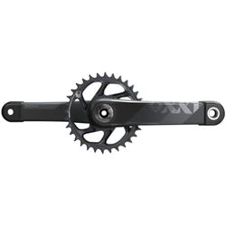 Sram Krukgarnituur xx1 Eagle 175 mm kroon 34 Direct Mount 12 V Dub Grijs voor kanondalen Unisex Volwassenen, Zwart, Eenheidsmaat