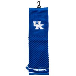 Team Golf NCAA Kentucky Wildcats Serviette de Golf brodée, Motif de Brosse à Carreaux, Logo brodé