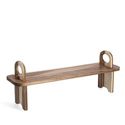 Zeller 25575 Planche de Service, en Acacia, env. 59 x 16 x 22 cm