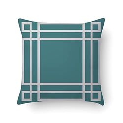 Doge Milano Coussin avec impression numérique, 100% Made in Italy, Coussin de canapé décoratif, amovible et lavable, modèle Moshe, 40x40x5 cm