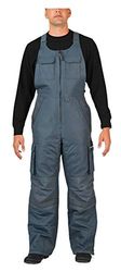 Arctix Men's Tundra Ballistic Bib Overall w/Added Visibility, Salopette da Neve Uomo, Steel, S