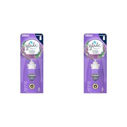 Glade By Brise - Ambientador Eléctrico Sense Spray Lavanda Jazmin Recambio, 1 Unidad (Paquete de 2)