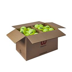 Wilson Triniti Club, Palla Unisex, Giallo, Official