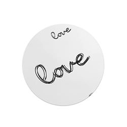 Questo Casa, Round Digital Printed Mouse Pad, Non-Slip Base, for Office and Home, Diameter:22cm