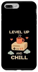 Accogliente Gamer Club Gaming Con Caffè Rilassante Gioco Vita Custodia per iPhone 7 Plus/8 Plus