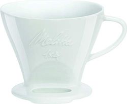 Melitta 219025 filter porselein koffiefilter maat 1x4 wit