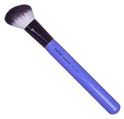 Neve Cosmetics Soft Angled Contour Brush for Sculpting Facial Volumes | "Blue Contour"