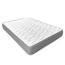 Duérmete Online - Colchón 150 x 180 Viscoelástico Frida con Cara Invierno/Verano, Ergonómico, Confort y Dureza Óptimos, Higiénico y Transpirable, Grosor 21cm