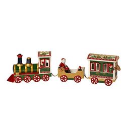 Villeroy en Boch Christmas Toys Memory Porseleinen figuur "Noordpool Express", porselein, kleurrijk, 36 x 26 x 21 cm