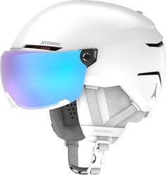Atomic Savor Visor Stereo Ski Helmet Unisex-Adult, White, 55/59 cm