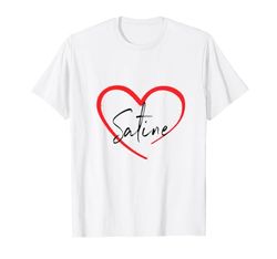 Satine I Heart Satine I Love Satine Camiseta personalizada Camiseta