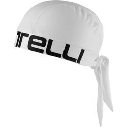 CASTELLI Bandana Men's, Black/White, Taille Unique