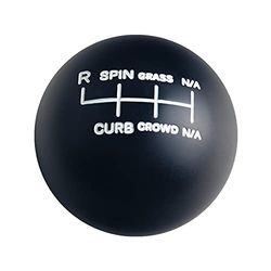 DEWHEL Crowd Wrecker Shift Knob for 6 Speed Short Throw Shifter Lever Selector Heavy Weighed Aluminum M10X1.5 M12X1.25 M10X1.25 M8X1.25 Adapter Thread (Reverse on Top Left)