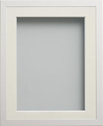 Frame Company Webber White with Ivory Mount, 20x16 for 15x10 inch