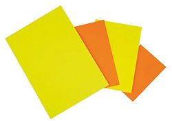 Apli 042925 Apli 042925 25 rango Fluo no borrable, 500 mm x 650 mm, 780 g, jaune-orange
