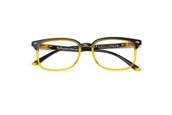 Gian Marco Venturi Varese Läsglasögon, Svart-Gul, Standard Unisex-Vuxen, Svart-gul