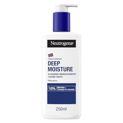 Neutrogena Formula Norvegese Lozione Corpo Idratazione Intensa, Crema corpo per 72h di nutrimento, Crema idratante corpo con 10% Glicerina, Crema corpo idratante pelle secca, 250 ml