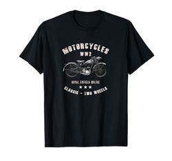 Royal Enfield WD / RE Classic Moto WW2 Camiseta