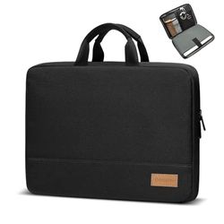 bagasin Funda para Portátil, Funda Protectora TSA de 13 13,3 Pulgadas Impermeable con Protección de 4 Capas, Bolsa de Transporte para Ordenador Compatible con MacBook, Portátil HP, Dell, Lenovo, Asus