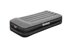 Bestway TriTech luchtbed Aerolux met geïntegreerde elektrische pomp Single XL/Mid 191 x 97 x 46 cm, zwart