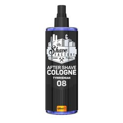 The Shave Factory Aftershave Cologne for Men – Tyrrhenian 400ml – Fresh, Invigorating and Warm Fragrance – Long-lasting Citrus and Woody Scent – ​​Soothes Irritation, Refreshes the Skin