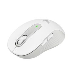 Logitech Signature M650 Wireless Mouse - For Small to Medium Sized Hands, 2-Year Battery, Silent Clicks, Customisable Side Buttons, Bluetooth, for PC/Mac/Multi-Device/Chromebook - Offwhite