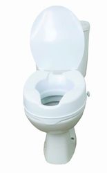 Drive Medical 12065RETAIL Réhausseur WC avec couvercle 10 cm