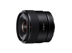 Sony E 11 mm F1.8 - Objetivo Zoom Gran Angular APS-C (SEL11F18), Negro