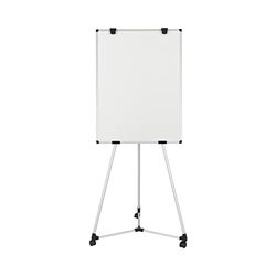 Bi-Office Earth Kyoto Lavagna Portablocco Treppiede, Superficie In Acciaio Laccato Magnetico, 70 x 100 cm (formato Euro), Superficie Cancellabile A Secco, Cornice In Alluminio