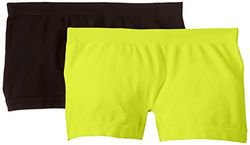 Luigi di Focenza Shorts (2 stuks) voor dames - geel - 40 (Talla del fabricante: S/M)