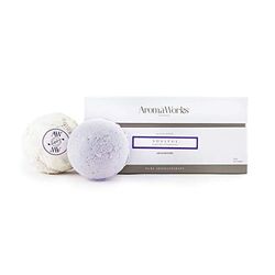 Aromaworks Soulful AromaBomb Lot de 2 Bombes de Bain – Encens, Baies de genévrier et Patchouli – Détendez, clarté et Temps Libre – Naturel, végétalien, sans cruauté Envers Les Animaux – 250 x 50 cm