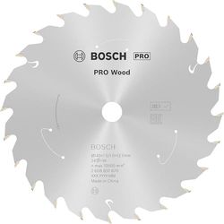 Bosch Professional 1x Lame de scie circulaire Standard for Wood (bois, 140 x 12,7 x 1,5 mm, 24 dents, accessoire de scie circulaire sans fil)