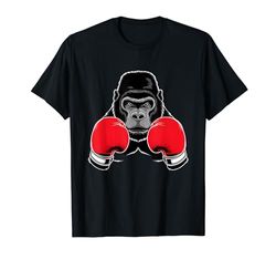 Gorila de boxeo o kickboxing divertido Camiseta
