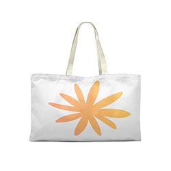 Bonamaison Printed Tote Bag, Reusable Grocery Bag, Shopping Bag, Machine Washable, Foldable, Canvas Cloth Bag with Handles, 50x40 Cm