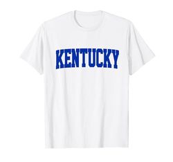 Retro Kentucky Tee Vintage Kentucky Blu Throwback Classico Maglietta