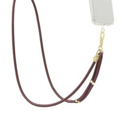 PopSockets Phone Lanyard, Phone Holder, Crossbody Device Strap - Oxblood