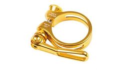 MOUNTY Unisex – vuxen klämma, guld, 34,9 mm