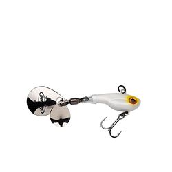 Berkley Pulse Spintail Jig Lure con lama Spinner & Berkley Fusion Treble Hook – Esca dura per pesce persico, trota, luccio, 5 g, 7 cm