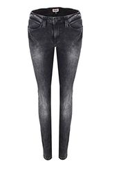 Tommy Jeans Dam Nora Skinny jeans, Svart (svart revade bleach stretch 941), 27W x 30L